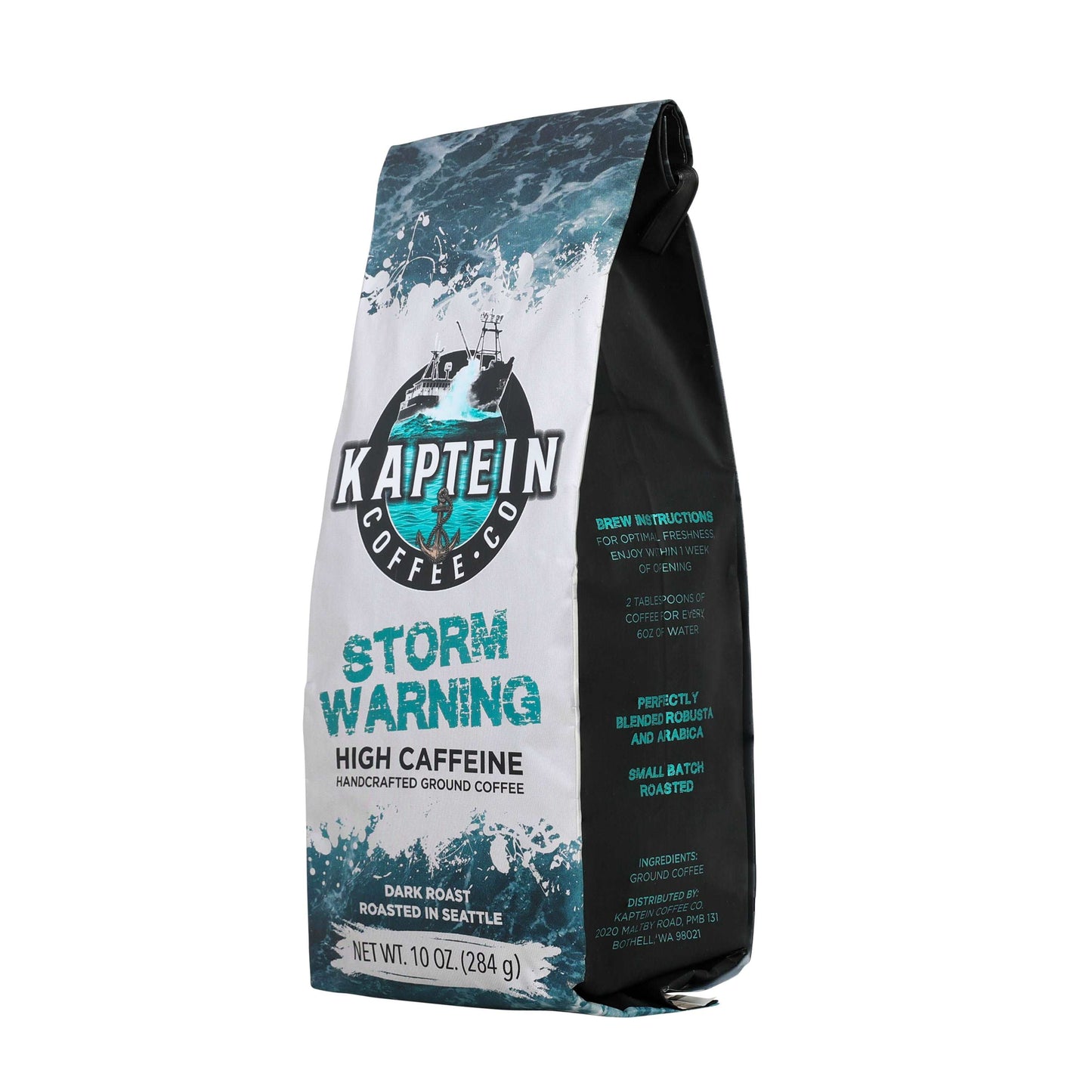
                  
                    STORM WARNING: High Caffeine Dark Roast
                  
                