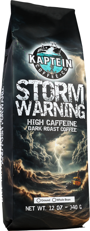 Storm Warning - Dark Roast High Caffeine Coffee